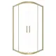 Душевой уголок Timo T44 90x90 см золото матовое