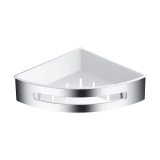 Полка угловая Timo Luiro 18577/00 хром/белый