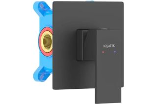 Смеситель для душа Aquatek Либра AQ1666MB черный