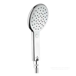 Душевая лейка Bossini Agua Fit Air B00172.030 кнопка напора воды хром