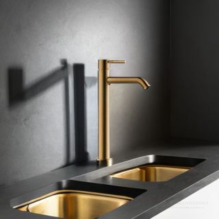 Смеситель для раковины Bossini Teo-T Z00703.022 античная бронза