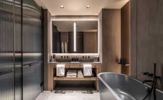 Полотенцедержатель Gessi 316 54803.239 брашированная сталь