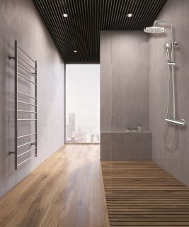 Душевая стойка Bossini Elios L10049.030 с термостатом хром