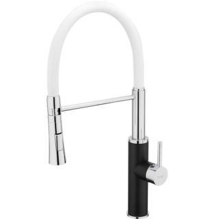 Смеситель для кухни Frap F4452-7 белый хром