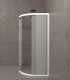 Душевой уголок Triton Вельвет Щ0000064626 80x80 см профиль хром стекло матовое