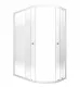 Душевой уголок Triton Коралл-Лайт Щ0000068953 120x80 см профиль белый стекло градиент