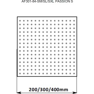 Верхний душ Aquanet Passion AF301-84-SM 242981 20 см хром