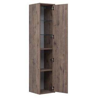 Пенал Aquanet Lino 253914 35 см дуб веллингтон