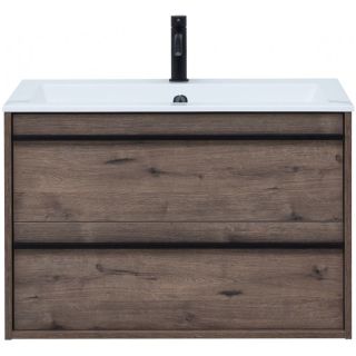 Тумба под раковину Aquanet Lino 253913 90 см дуб веллингтон