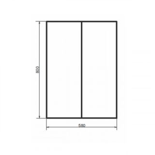 Comforty  шкаф  Лозанна 60 00-00009445