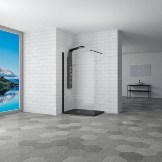 Душевая перегородка RGW WA-002B 35100208-14 80см чёрный