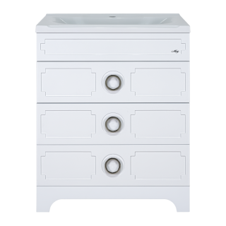 Напольная тумба под раковину Misty Лейла 98 см Пр-Лей01100-013Я белый