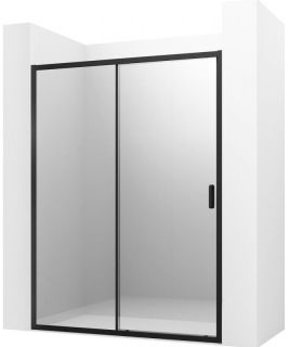 Душевая дверь Ambassador Forsa 17021219AB 130см чёрный/прозрачное