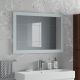 Зеркало с подсветкой Continent Relax ЗЛП470 с сенсорным выключателем 100см