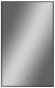 Зеркало с подсветкой Continent Amer ЗЛП1527 с бесконтактным сенсором 60x120см чёрный