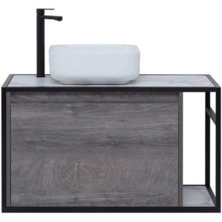 Тумба под раковину Aquanet Nova Lite Loft 261656 L 90 см дуб рошелье