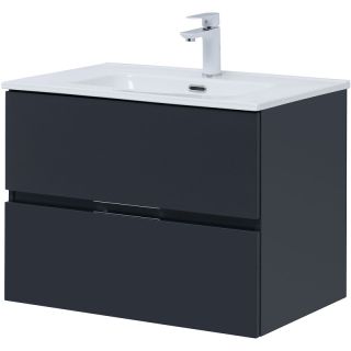 Тумба под раковину Aquanet Алвита New 303908 70 см антрацит