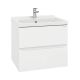 Тумба под раковину подвесная Onika Эвада 106156 60 см белый