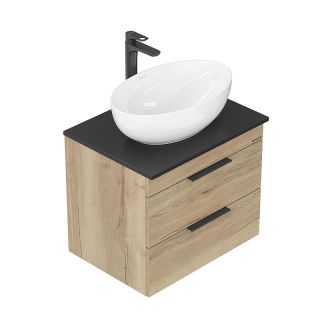 Тумба под раковину подвесная Onika Легран 106162 60 см дуб галифакс