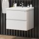 Тумба под раковину подвесная Onika Эвада 107061 70 см белый