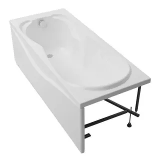 Акриловая ванна Aquanet Viola 347896 180x75 см с каркасом с боковой и фронтальной панелями