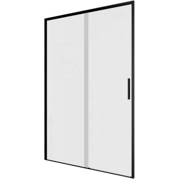 Душевая дверь Aquanet Pleasure Evo AE65-N110-BT 312535 110 см профиль чёрный стекло прозрачное