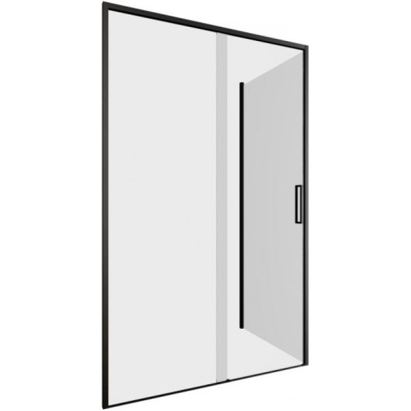 Душевой уголок Aquanet Pleasure Evo AE65-120x80-BT 324134 120x80 см профиль чёрный матовый стекло прозрачное