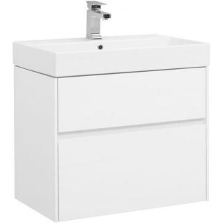 Тумба под раковину Aquanet Бруклин 203959 70 см белый матовый