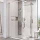 Душевой уголок Ravak Blix Slim BLSRV2-80 80x80 X1LM40C00Z1 профиль Хром стекло Transparent
