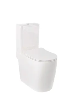 Унитаз-компакт Kludi Resa R 23WCT43 безободковый смыв торнадо белый