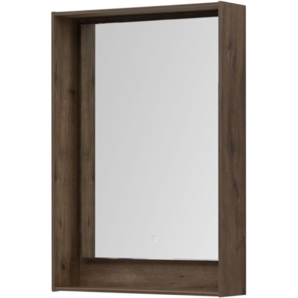 Зеркало с подсветкой Aquanet Милан 336398 60 см дуб рустикальный