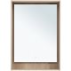 Зеркало с подсветкой Aquanet Милан 336403 60 см дуб светлый