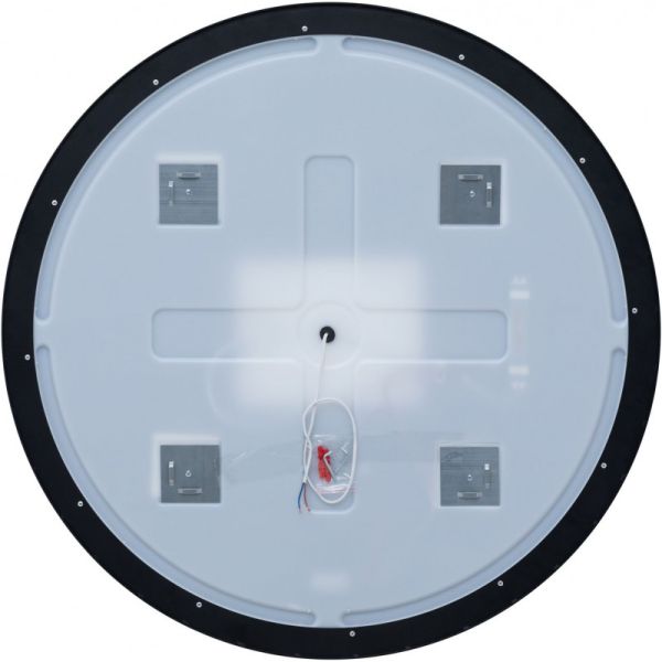 Зеркало с подсветкой Aquanet Тренд 316653 80 см чёрный