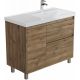 Тумба под раковину Aquanet Nova Lite 2.0 346347 R 100 см дуб рустикальный