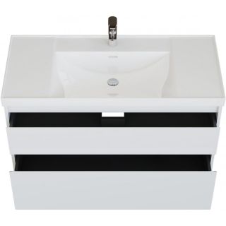 Тумба под раковину Aquanet Nova Lite 2.0 346314 110 см белый