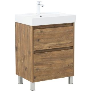 Тумба под раковину Aquanet Nova Lite 2.0 346343 60 см дуб рустикальный