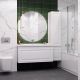 Тумба под раковину Aquanet Агата 345484 110 см белый сатин