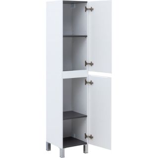 Пенал Aquanet Слим 346050 35 см белый сатин