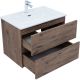 Тумба под раковину Aquanet Алвита New 334185 70 см дуб веллингтон табак
