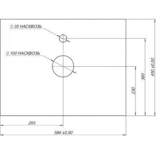 Столешница Aquanet Nova Lite 257609 60 см бежевый