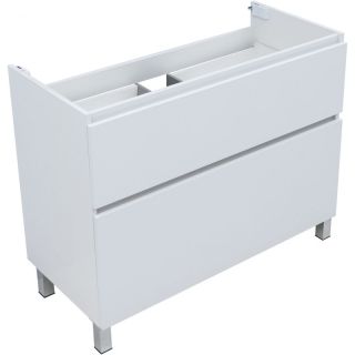 Тумба под раковину Aquanet Вега 344125 100 см белый глянец
