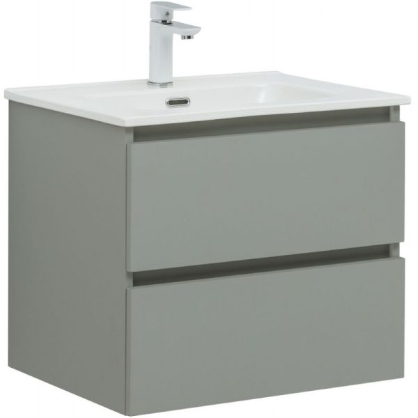Тумба под раковину Aquanet Вега 2.0 337959 60 см мисти грин