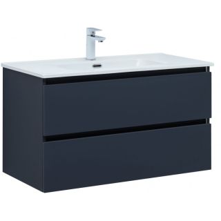 Тумба под раковину Aquanet Вега 2.0 337950 90 см маренго