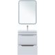 Тумба под раковину Aquanet Практика 347963 60 см белый глянец