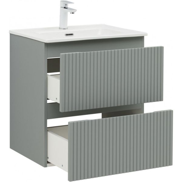 Тумба под раковину Aquanet Джейн 335432 60 см мисти грин