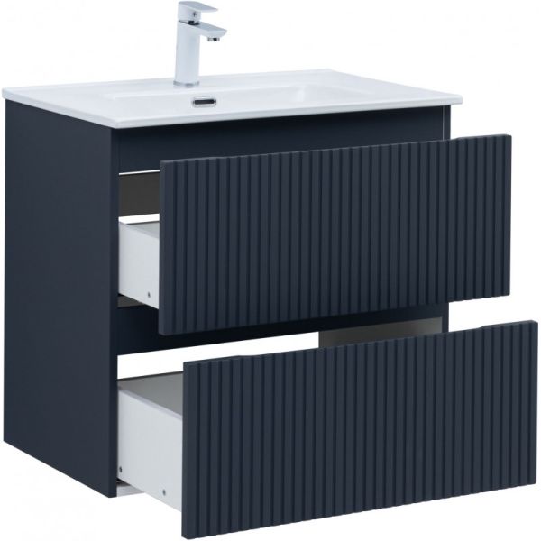 Тумба под раковину Aquanet Джейн 335428 70 см маренго