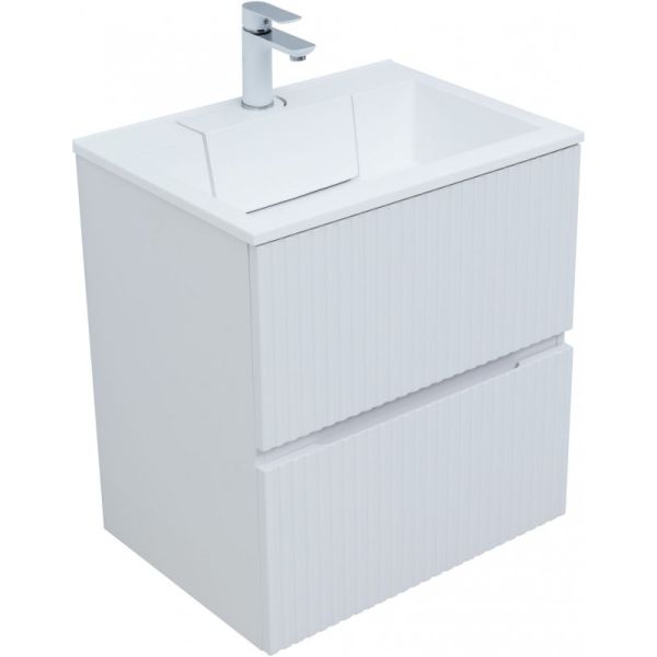 Тумба под раковину Aquanet Джейн 313284 60 см белый матовый