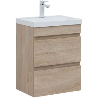 Тумба под раковину Aquanet Нота New 334196 50 см дуб светлый