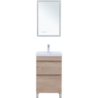 Тумба под раковину Aquanet Нота New 344137 50 см дуб светлый