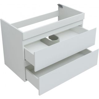 Тумба под раковину Aquanet Нота New 335419 90 см белый глянец